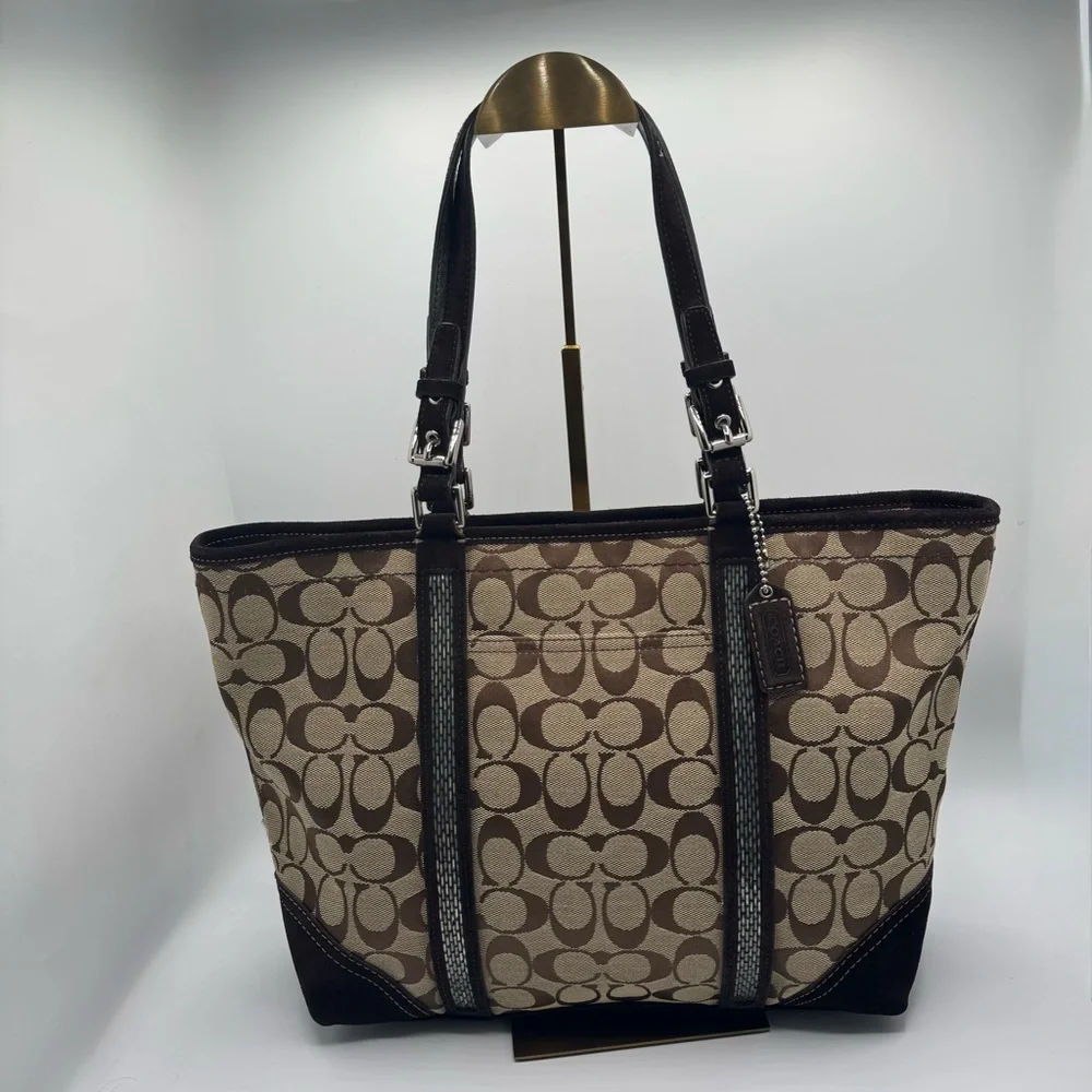 Coach Brown Tote Bag